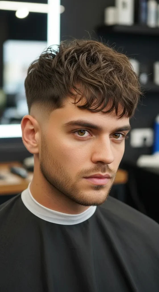 Medium Length Textured Crop