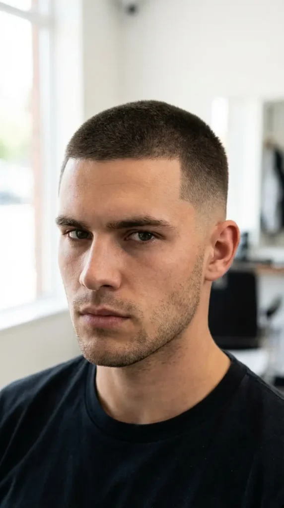 Burst Fade Buzz Cut
