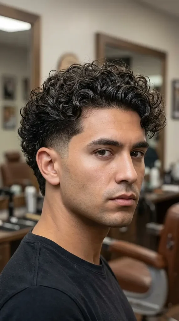 Burst Fade Perm