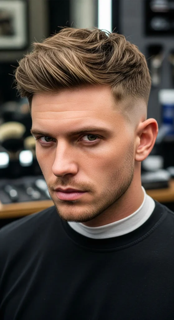 Textured Crop Skin Fade