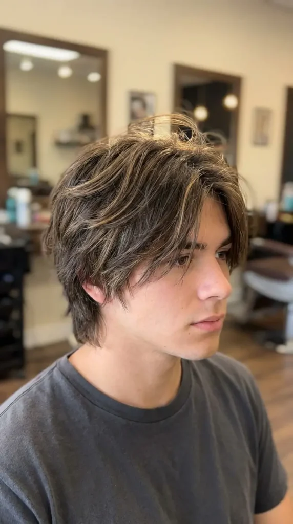 Wolf Cut with Highlights