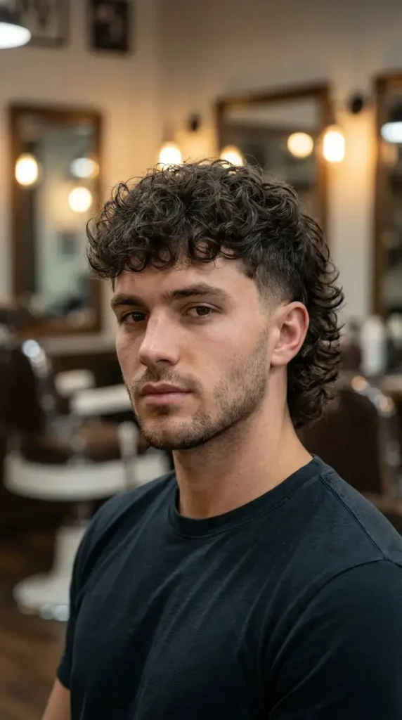 Curly Mullet