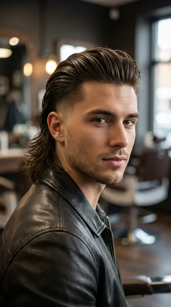 Slick-Back Mullet