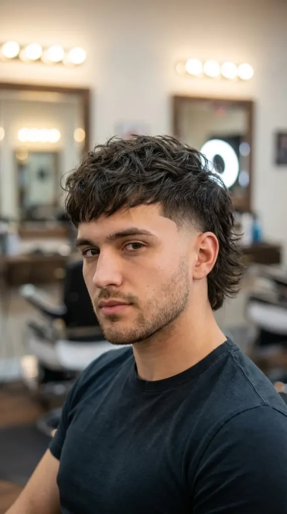 Temp Fade Mullet
